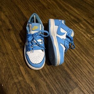 Nike Dunk Low Coast  Blue and White Sneakers Size 7 Women